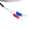 WOWOWO 2m Thermocouple Temperature Sensor Type K 0-600℃ 5*30mm Probe