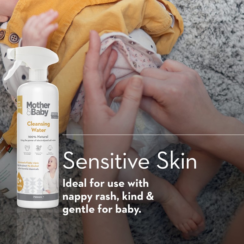 Mother & Baby Cleansing Water - 65ml - Suitable For