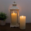 3 Pack Flickering Flameless Candles Battery Operated with Timer, 3D