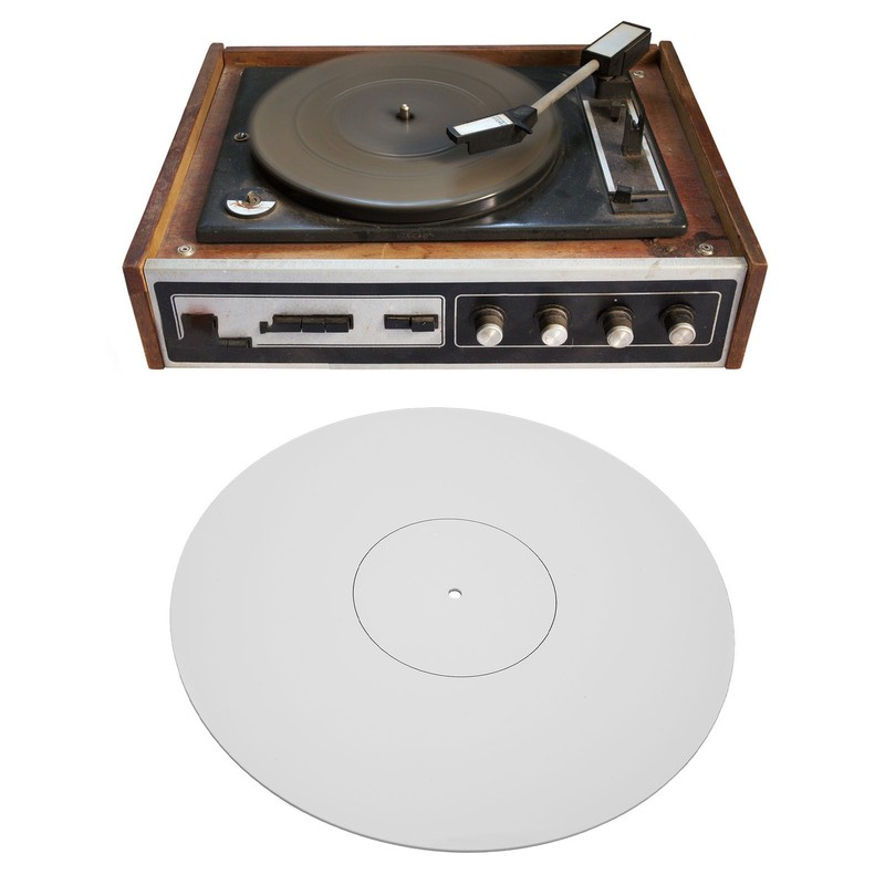 Turntable Cartridge Alignment Protractor Mat Prevent Slip Static Shockproof Phonograph