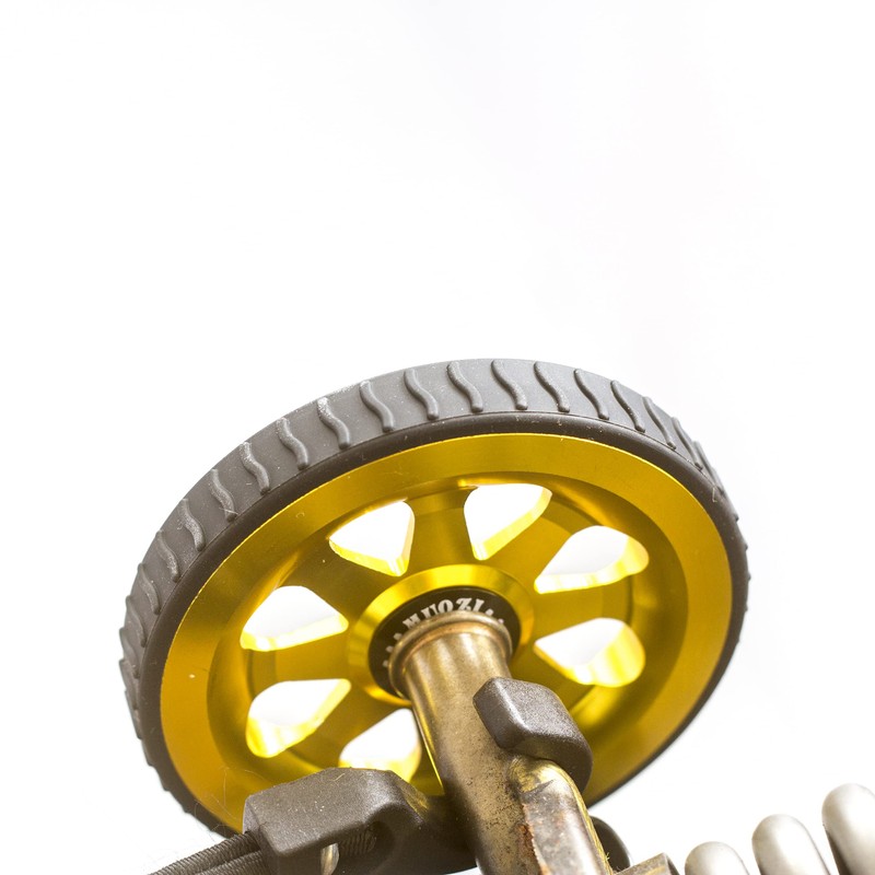 Large 82mm Wide Easy Wheels For BROMPTON in GOLD