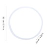 KIMISS 2 x sealing rings, 2 pieces, replacement seals, rubber