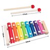 all Kids United Holz Xylophon für Kinder - Xylofon Musikinstrument