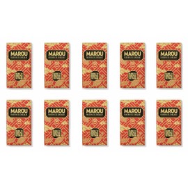 Marou Origin Ba Ria 76% Cacao Dark Chocolate Case Pack of 10 | Vietnam Single Origin, Dairy Free, Gluten Free, Soy Free | 10 x 80g Bar
