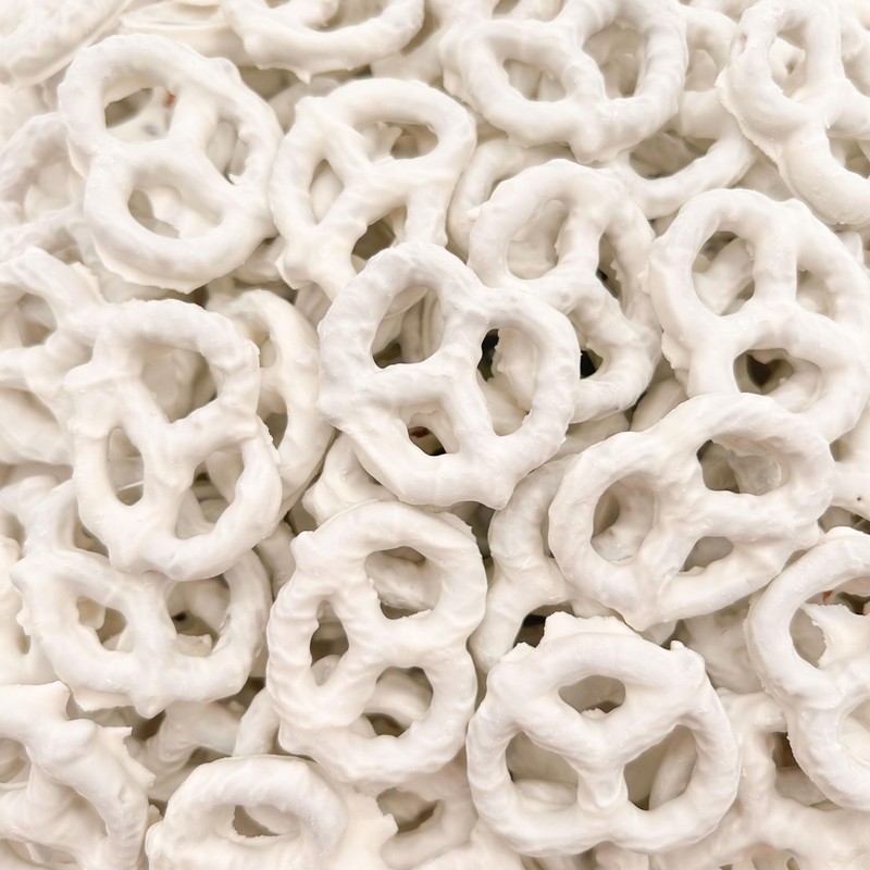 Yogurt Covered Pretzels, Salted Pretzels in Sweet Vanilla Yogurt, 40
