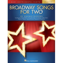 Broadway Songs for Two Flutes: Easy Instrumental Duets