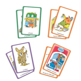 Briarpatch, Richard Scarry's What Do People Do Card Game, Based on Early Reader Books for Preschool, Kindergarten and 1st Grade