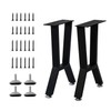 Yidi Metal Bench Legs, Heavy Duty Metal Coffee Table Legs