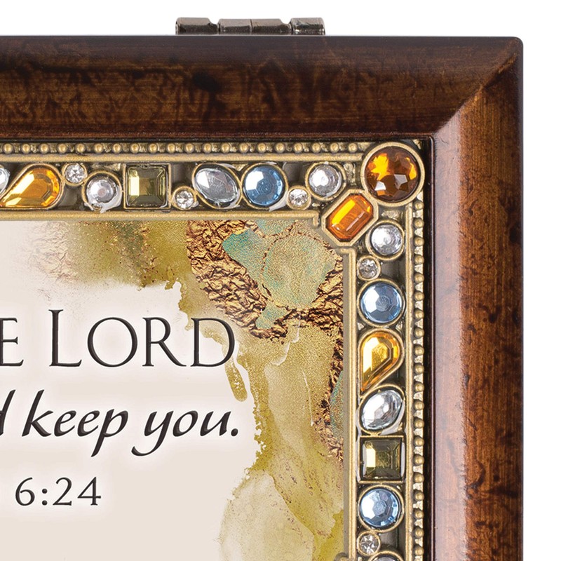 Cottage Garden May The Lord Bless You Inspirational Amber Jewelry