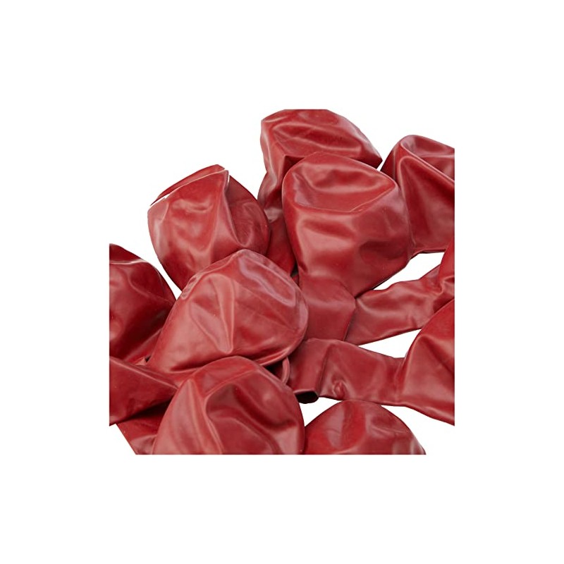 Scarlet Red Premium Latex Balloons (30cm) Pack of 10 -