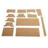13 Pcs Leather Wallet Template Transparent Clear Acrylic Leather Template