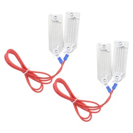 Be In Your Mind 2Pcs Polyethylene Tape Fence Connector, Stainless Steel Clip Link Fit 20 to 40mm Tape Width (90cm)