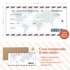 Scratch Off Card Travel White