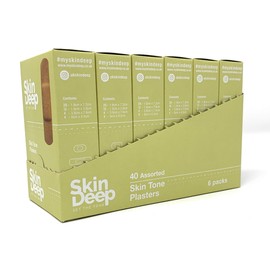 Skin Deep Multi Tone Plasters Skin Tone Plasters Dark Single Pack
