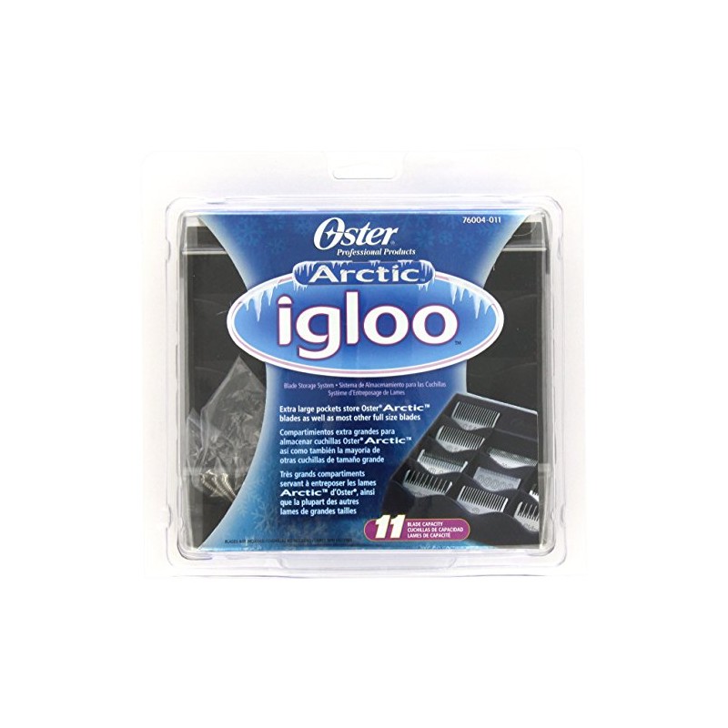 Oster Professional 760040 Artic Igloo Clipper Blade Storage System, 1