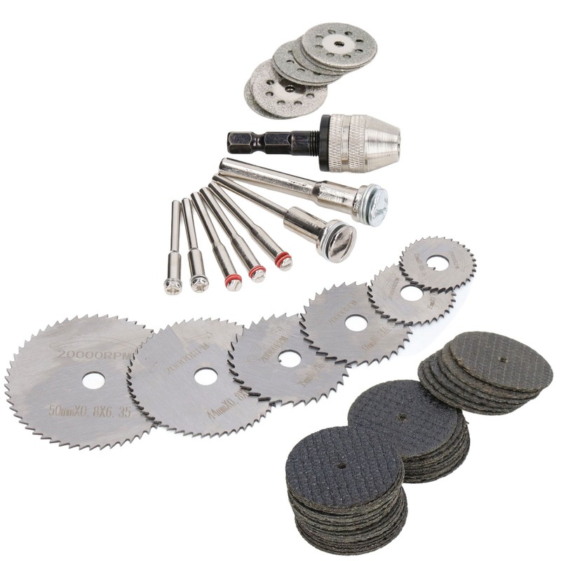 Rotary Cutting Wheels Tool Kit Resin Cut Off Disc HSS