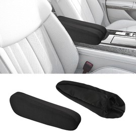 Car Armrest Cover,Universal Size Seat Arm Rest Cover,Elastic Fabric Auto Seat Armrest Protectors,Fits Front Seats of Most Cars,Suvs,Trucks,Easy to Install and Clean