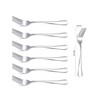 Kyraton Dinner Fork 6 Pieces, Stainless Steel 20.5cm Forks Silverware,