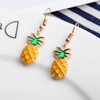 Pineapple Dangle Earrings for Women - Cute Fruit Earrings Jewelry,