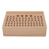 Leather Craft Tool Holder 76 Holes Durable Beech Diverse Sizes