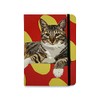 Tabby Cat Flexible Pocket Notebook by Leslie Gerry - Memo