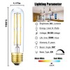 LEOOLS T10 Led Bulb,Dimmable Led Tubular Bulbs 6W,Equivalent 60Watt,Daylight 4000K,