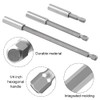 3 Piece Magnetic Bit Holder Set, Bit Holder Set Magnetic