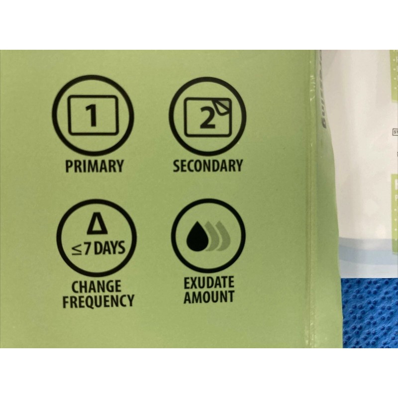 Cardinal HC66 Thin Hydrocolloid Wound Dressing 6" x 6" -
