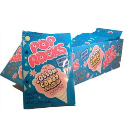 Pop Rocks Popping Candy Cotton Candy (Pack of 18)