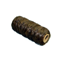 Artificial Sinew Bobbin 20 Yard 50 lb Test Waxed Beading Craft Thread (Dark Brown)