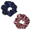 Triko 12 Coleteros de Seda Satinada de 4.5 Pulgadas, Scrunchies