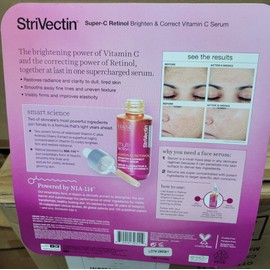 STRIVECTIN  Multi Action Super C Retinol Brighten Correct Vitamin C Serum 2 oz