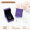 Minicremation Cremation Urn Ring for Ashes for Women Stainless Steel