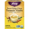 YOGI TEA Herbal Tea Bags Sweet Ginger Citrus Turmeric Vitality 16PK