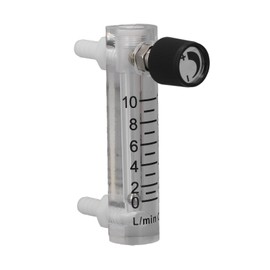 Panel Type Flow Meter 0‑10LPM Acrylic Gas Flowmeter Tester for Measuring Control