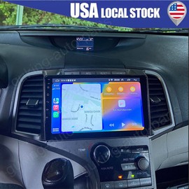 Vorally 4+64GB Android 13 For 2008-2016 Toyota Venza Car Stereo Radio Carplay WIFI GPS