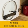 Maplefield Pot Lid Wall Organizers - Stick-On Clips for Pot