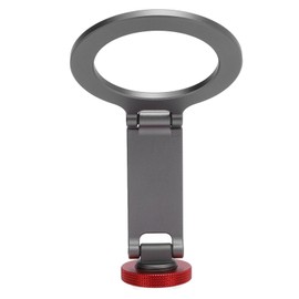 Camera Cold Shoe Magnetic Phone Holder, Flexible Tripod Mount Adapter, Smartphone Folding Stand 1/4in Thread with Cold Shoe Flexible Phone Tripod Mount Adapter