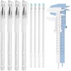 Kit De Mapeo De Cejas, 4 Rotuladores De Microblading Con