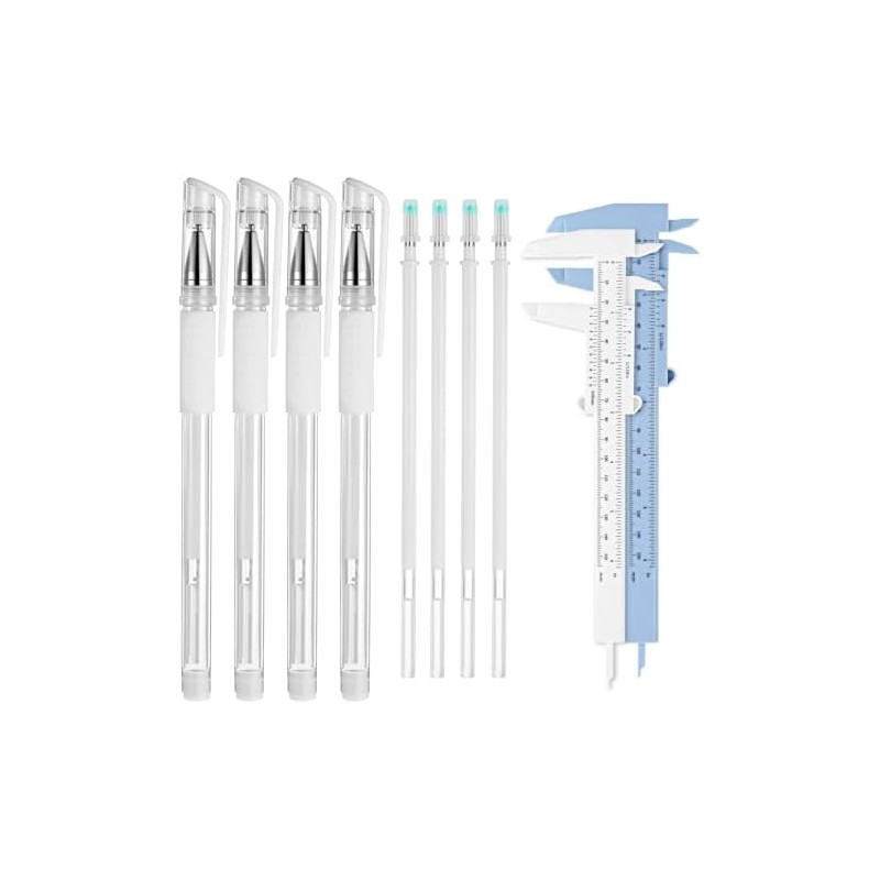 Kit De Mapeo De Cejas, 4 Rotuladores De Microblading Con