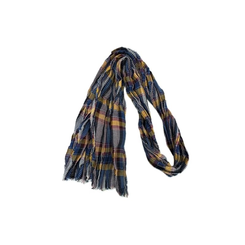 Rotfuchs Cotton Scarf Lightweight Women's Scarf Men's Scarf Crinkled Look