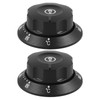 PRETYZOOM 2 Pieces Thermostat Knob Cover Fryer Replacement Oven Buttons