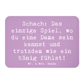 Mr. & Mrs. Panda Magnet Saying Chess Lady and King - Gift, Fridge Magnet, Strategy, Swimming, Fridge Decoration, Pin Board Magnet