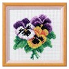 Pansy Cross Stitch Kit