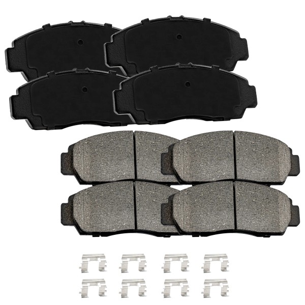 BRX PRO Front & Rear Ceramic Brake Pads for 1995-1998