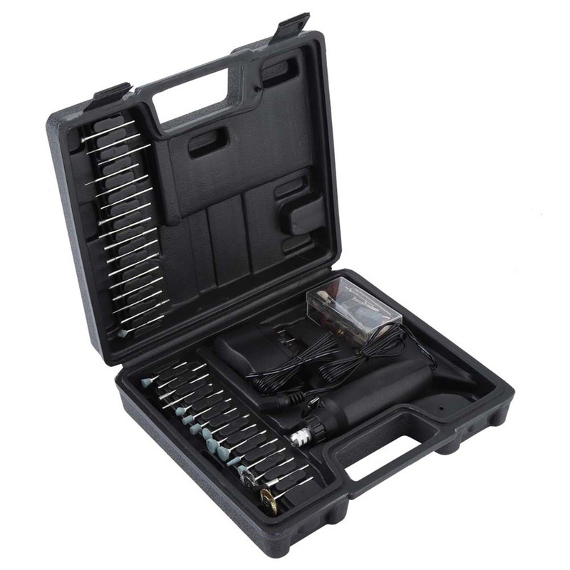 60pcs Mini Electric Grinder Drill Rotary Tool Kit Grinding Polishing
