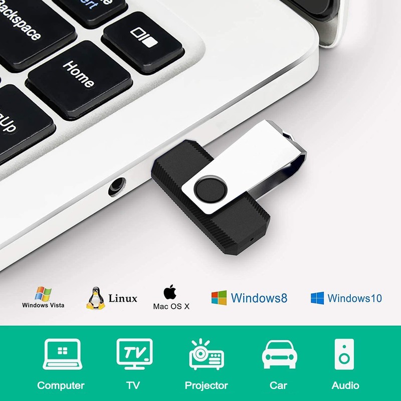 K&ZZ USB Stick 16GB 10 Pack, 16 GB USB Flash