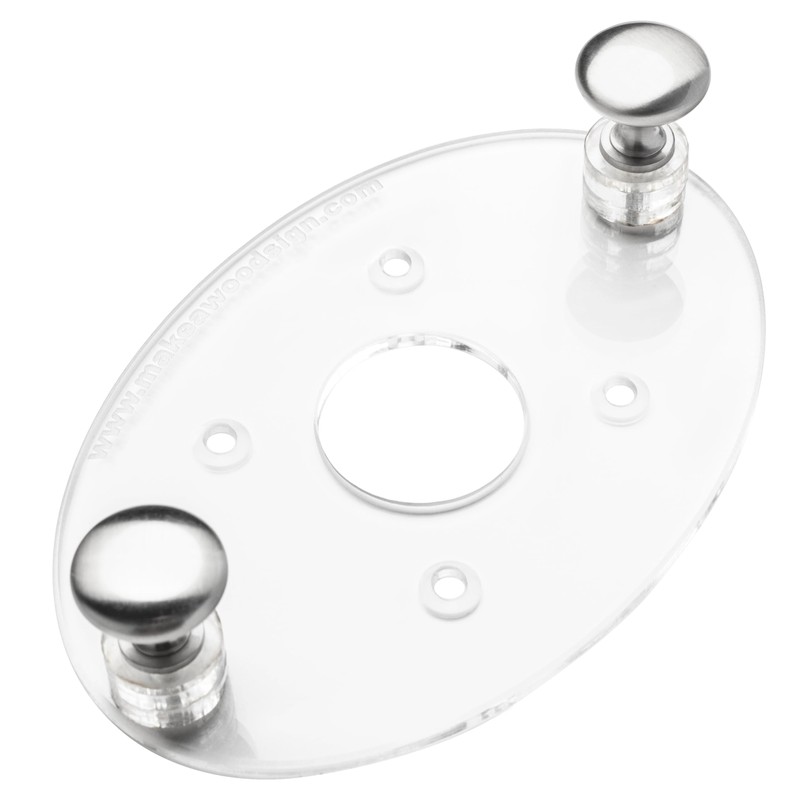 Dave's - Palm Router Acrylic Router Base Plate Compatible with