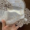 Mausouca Retro French Oval Doilies, Elegant velvet placemats Vase mats