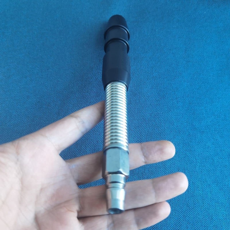 Black Vac-u-lock Bendable Spring Connector Extension Rod Vac-U-Lock w/Quick Device